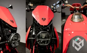 Giaguaro V1S and Giaguaro V1R electric motorcycles