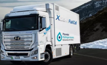 Hyundai Xcient Fuel Cell truck