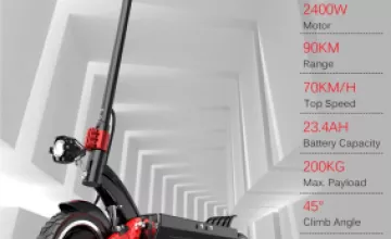Janobike X10 folding electric scooter