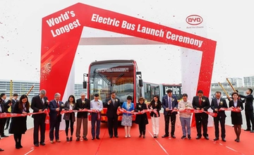 K12A, the longest electric bus in the world