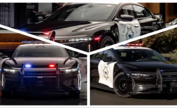 Lucid Air police car