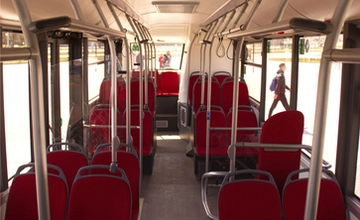 MAZ 303E10 electric bus: specifications and design