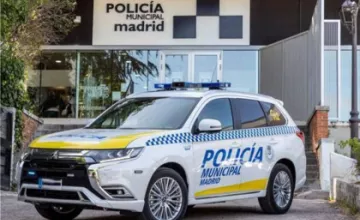 Madrid Police Department has acquired 23 units of the Mitsubishi Outlander PHEV