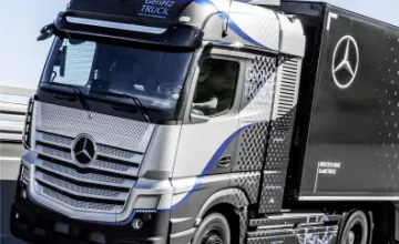 Mercedes-Benz has started testing hydrogen fuel cell trucks