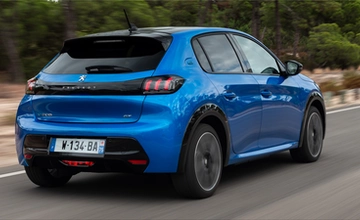 Peugeot e-208 limited-edition electric car