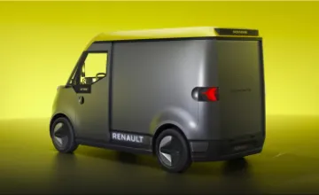 Renault Estafette Concept: A Modern Electric Van for Urban Delivery