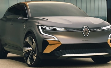 Renault Megane eVISION electric concept car