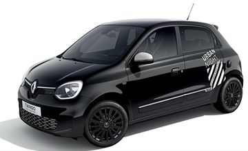 The new Renault Twingo Urban Night electric city car