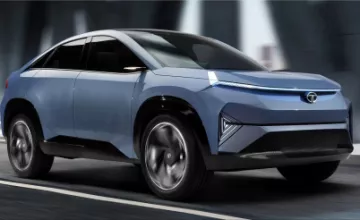 Tata Curvv electric coupe SUV