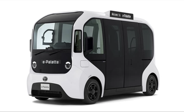 Toyota e-Palette autonomous shuttle