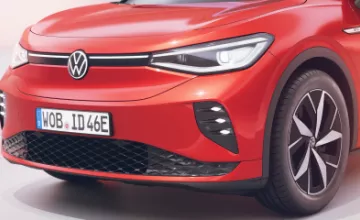 The new Volkswagen ID. 4 GTX electric SUV with a sports car vibe