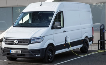 Volkswagen e-Crafter fully electric commercial vehicle