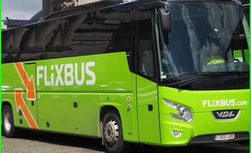 FlixBus fully electric bus