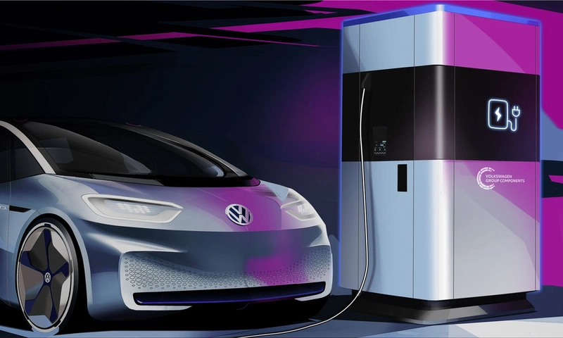 Volkswagen will install 4,000 electric car charging  stations