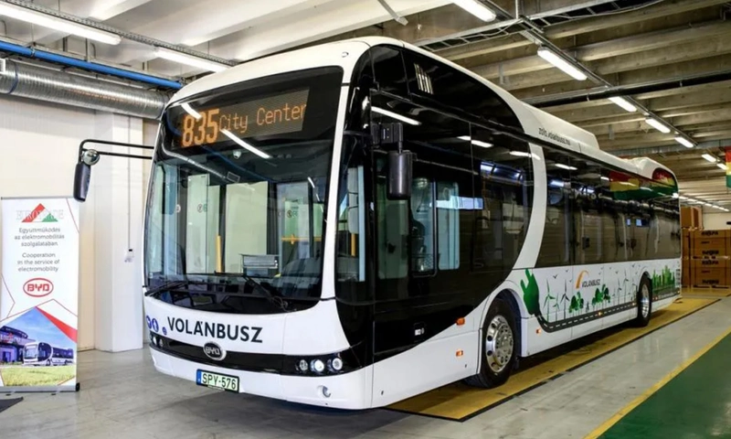 BYD electric bus