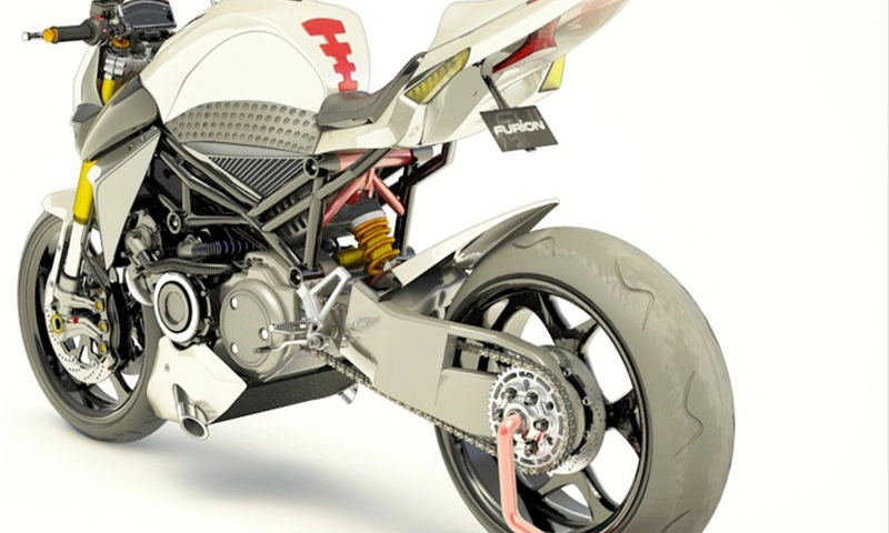 Furion M1: the first plug-in hybrid motorcycle