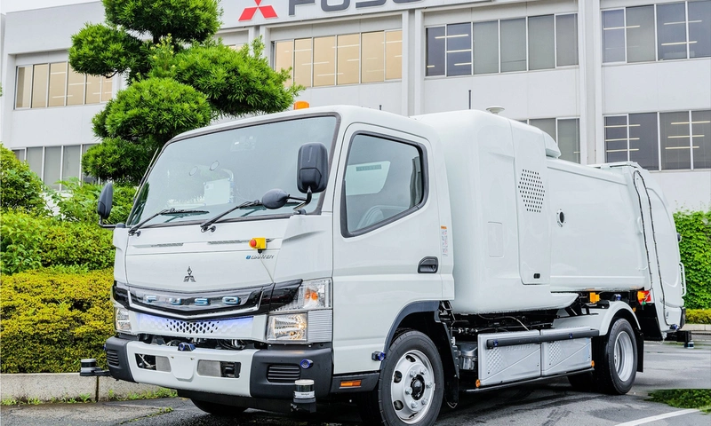 Fuso eCanter SensorCollect concept truck