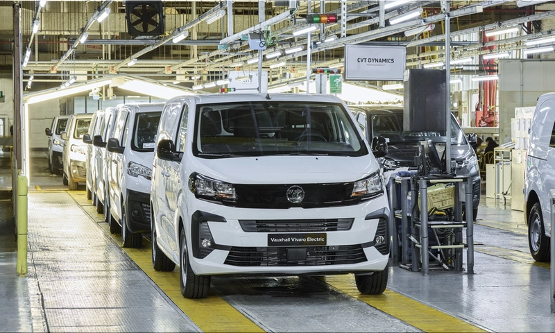 Luton plant for electric van production
