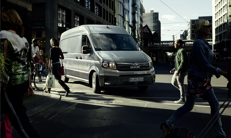 MAN eTGE electric van
