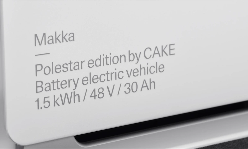 Makka Polestar electric scooter
