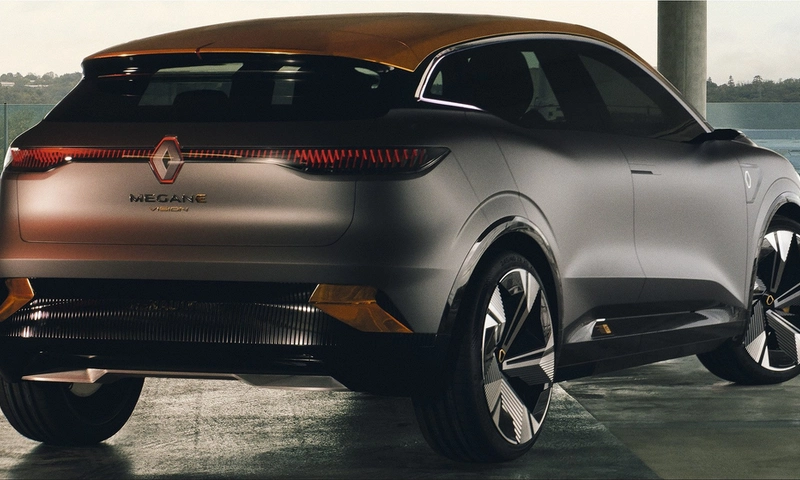 Renault Megane eVISION electric concept car