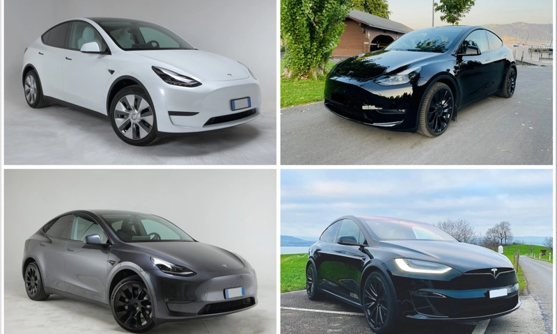Renting a Tesla in Italy