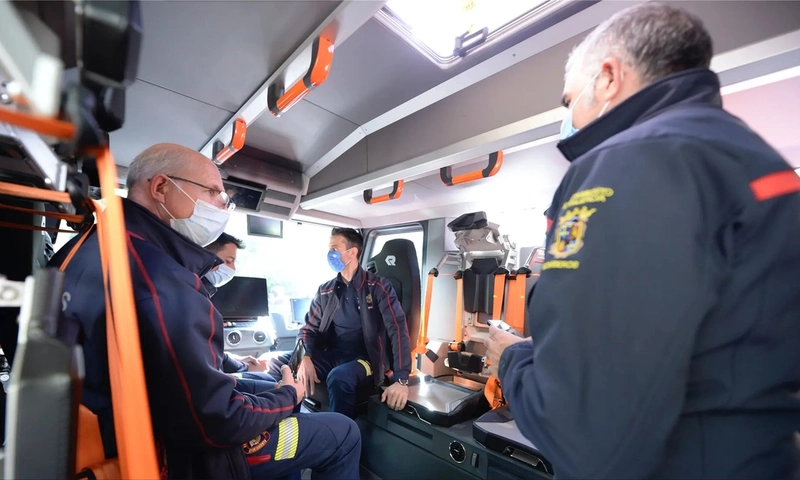 Rosenbauer RT 4x4 electric fire truck