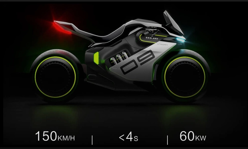 Segway APEX H2 electric motorcycle