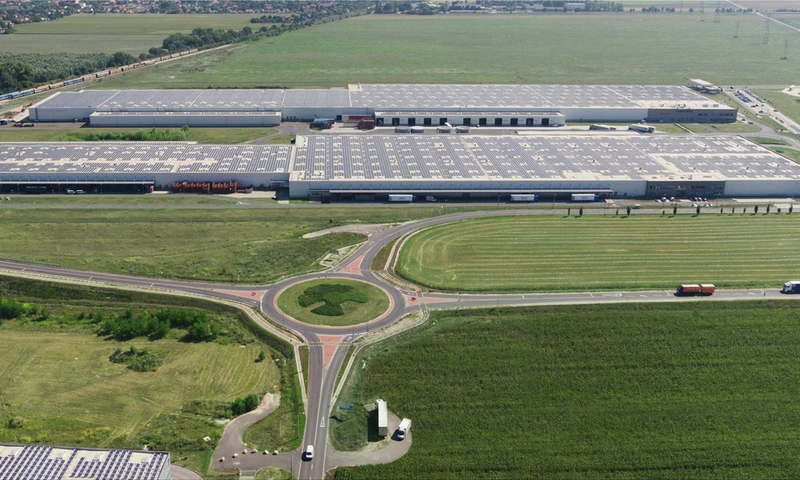 The largest rooftop solar power plant in Europe