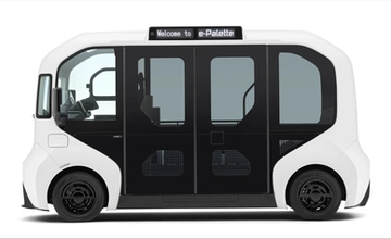 Toyota e-Palette autonomous shuttle