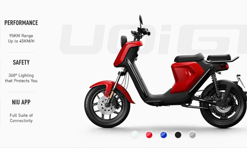 UQi GT electric scooter