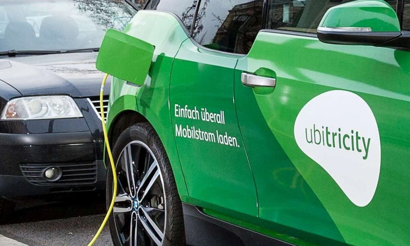 Ubitricity charging stations