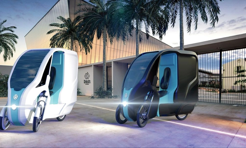 Wello "Family" a compact electric tricycle