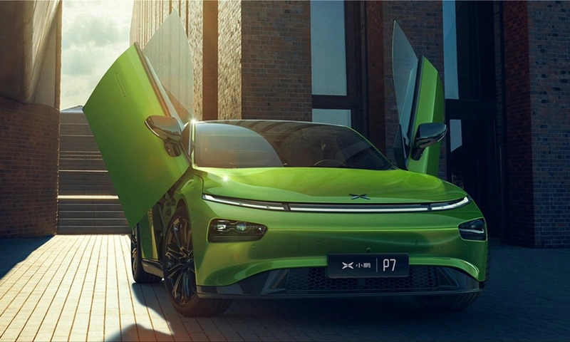 XPeng P7 Wing Limited Edition electric car