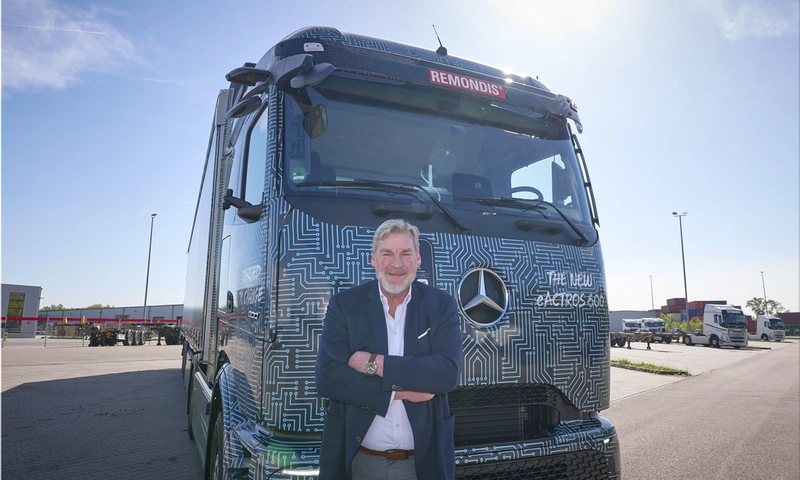 eActros 600 Electric Truck