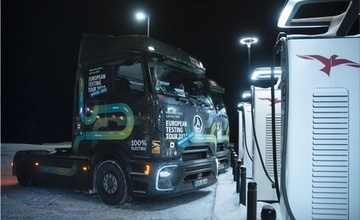 eActros 600 electric truck