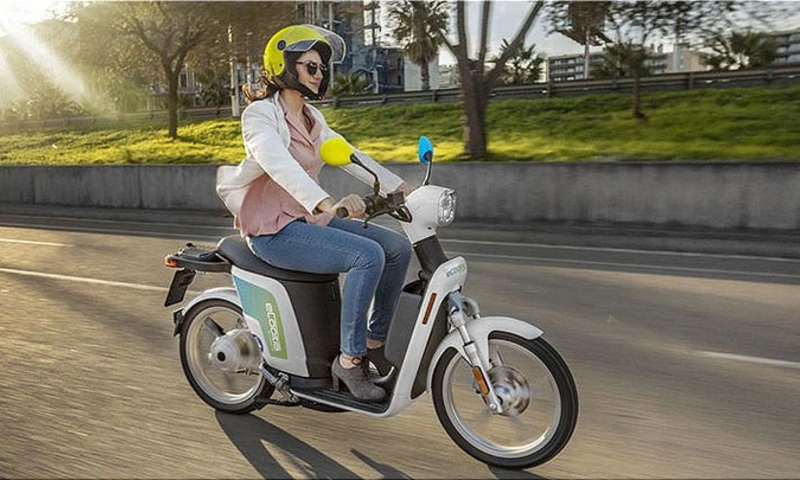 eCooltra electric bike-sharing service