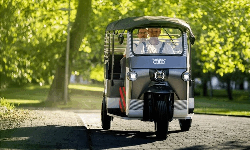 Electric rickshaws