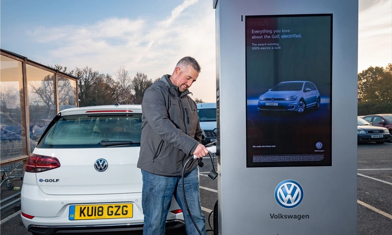 Electric vehicle charging stations