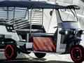 Electric rickshaws in India
