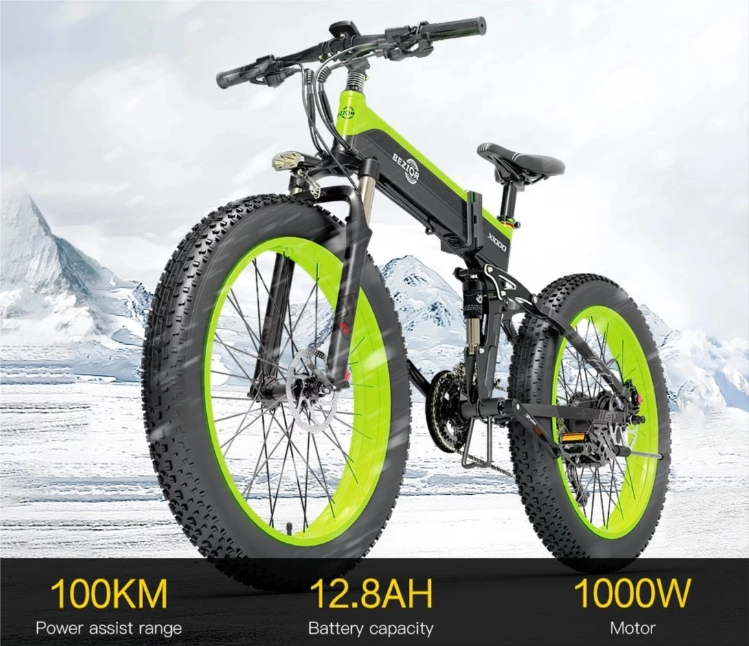 BEZIOR X1000 folding electric bike