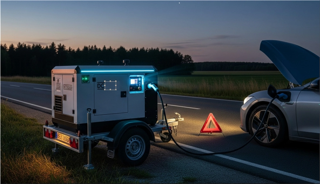 DC Generators: A Critical Tool for Emergency EV Charging on the Road