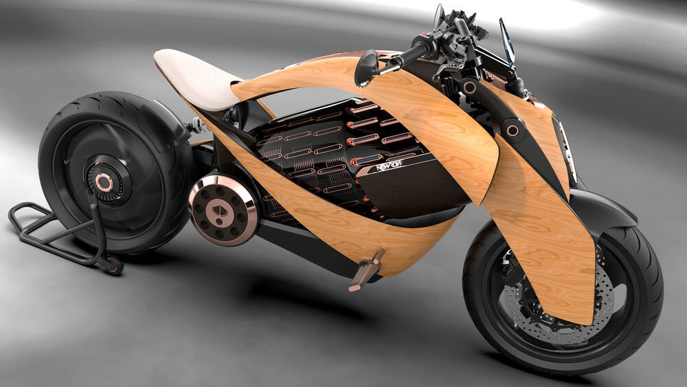 EV-1 electric motorcycle from Newron Motors