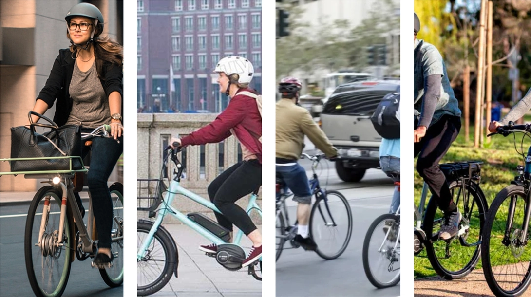 The use of electric bikes reduces the rising cost of living