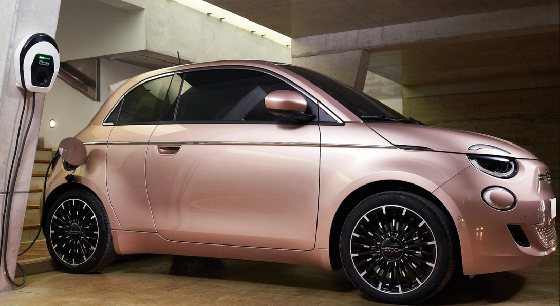 Fiat 500e electric car