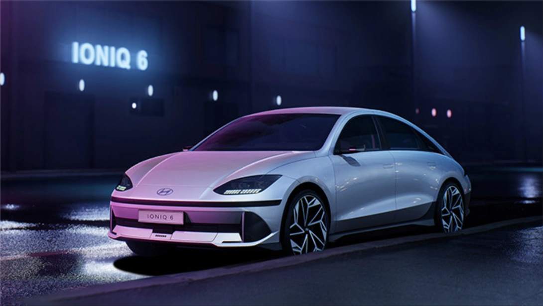 Hyundai Ioniq 6 electric sports sedan