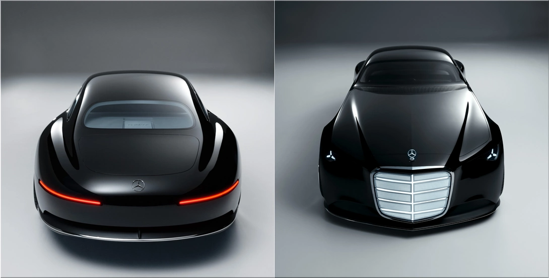Mercedes-Benz Vision Iconic: The Future of Electric Luxury on Four Wheels