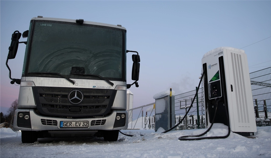 Mercedes-Benz eEconic at the Arctic Circle