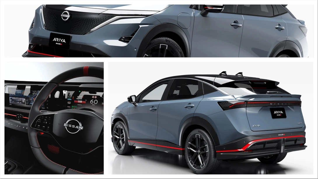 435 HP of Pure Thrill: The 2025 Nissan Ariya Nismo Revealed