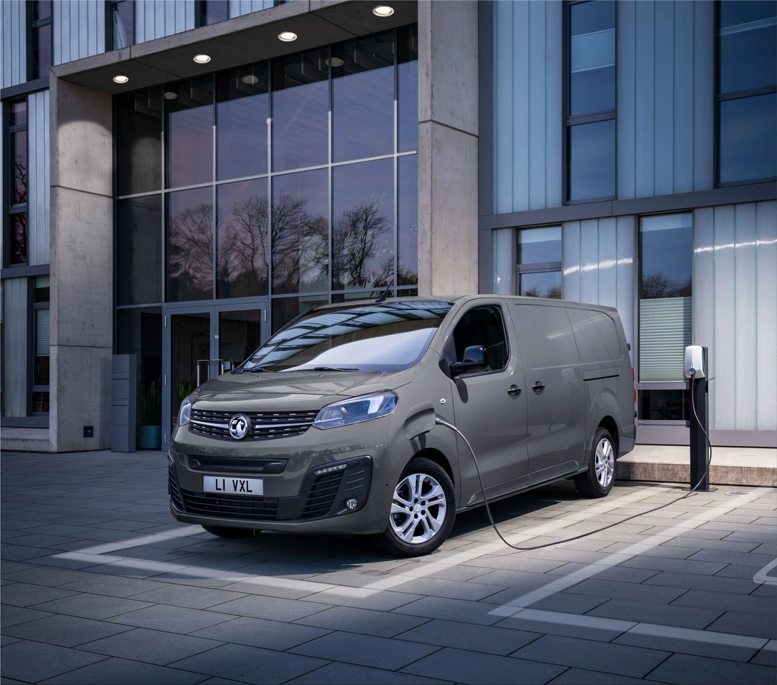 The Opel Vivaro-e electric van with a range of 330 kilometres